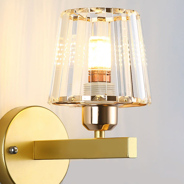 Crystal Wall Lamp Postmodern Sconce Light Fixture for Living Room Bedroom