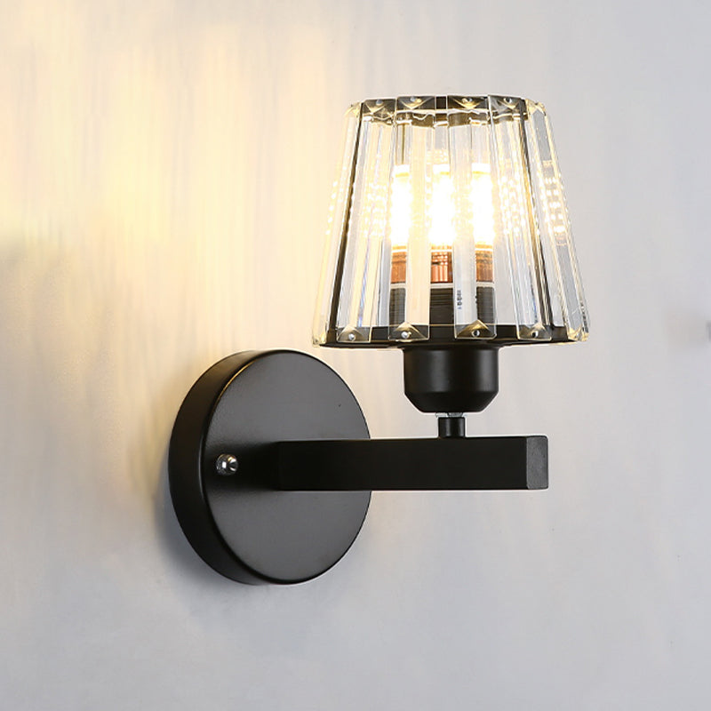 Crystal Wall Lamp Postmodern Sconce Light Fixture for Living Room Bedroom
