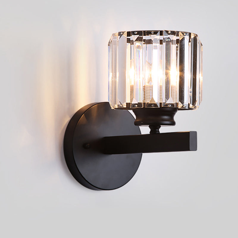Crystal Wall Lamp Postmodern Sconce Light Fixture for Living Room Bedroom