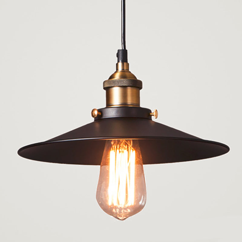1 cilindro a cono a cono leggero Creative Creative Industrial Style Metal Cioncant per il ristorante