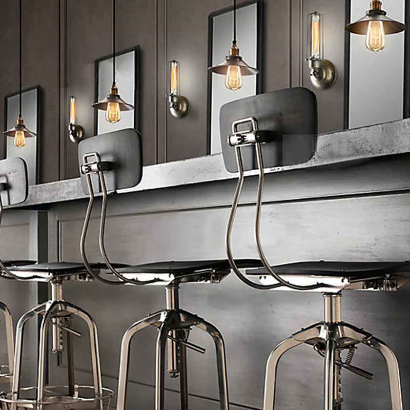 1 cilindro a cono a cono leggero Creative Creative Industrial Style Metal Cioncant per il ristorante