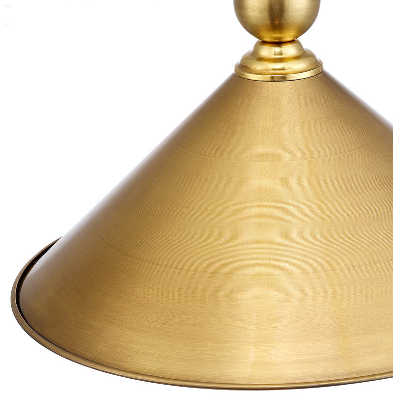 1 cilindro a cono a cono leggero Creative Creative Industrial Style Metal Cioncant per il ristorante