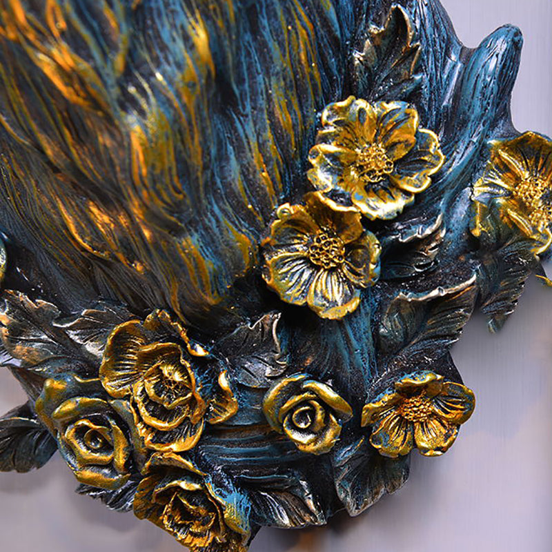 Apparecchiatura da parete a parete di cervo in stile moderno