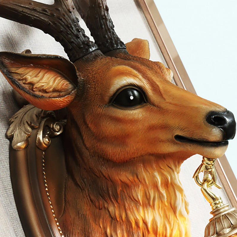 Simplicity Wall Wall Monted Orghiture Montate Accoglienza da parete Deer Apparecchiatura con tonalità di cristallo