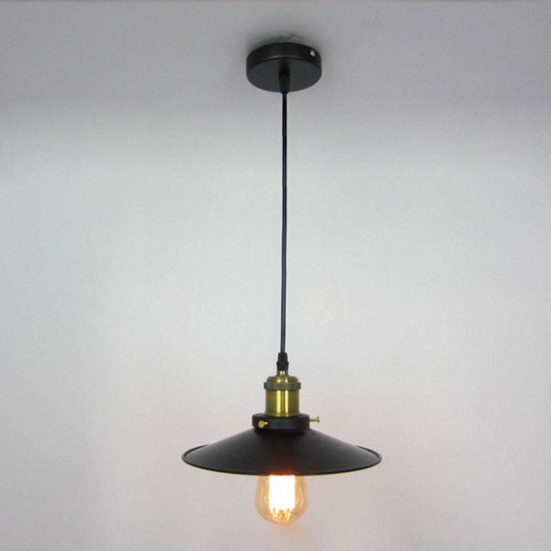 1 cilindro a cono a cono leggero Creative Creative Industrial Style Metal Cioncant per il ristorante