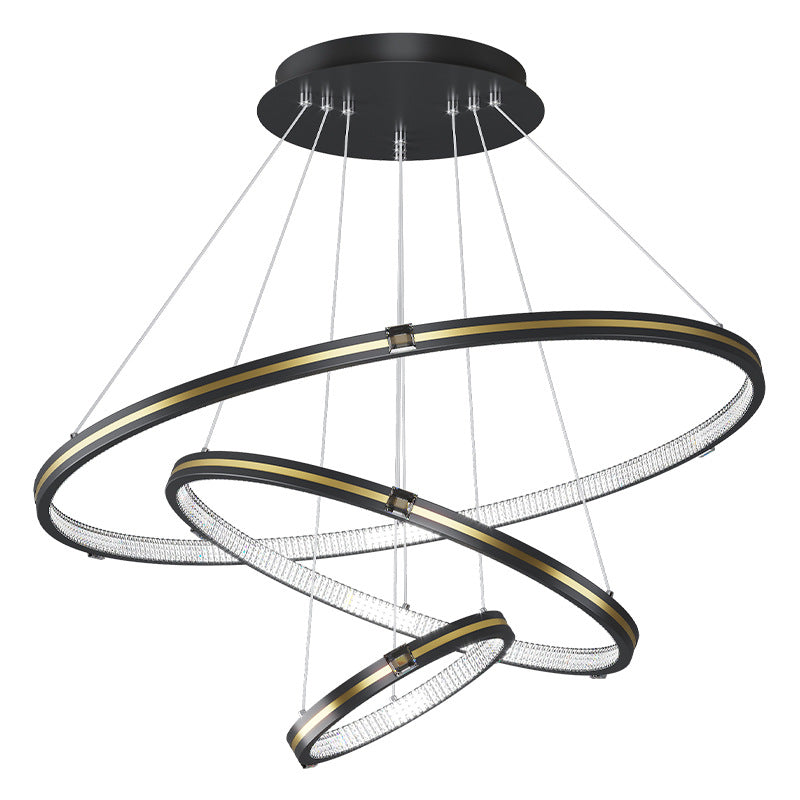 Multi-Tier Chandelier Light Fixture Modern Simplicity Acrylic Pendant Lighting for Restaurant