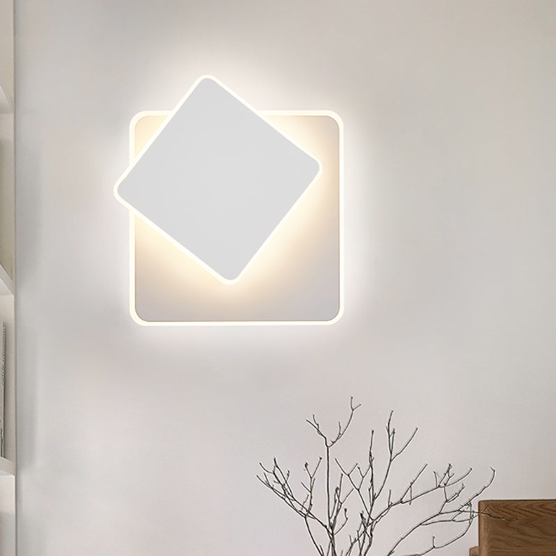 Rotatable Wall Mount Lamp Fixture LED Wall Sconce for Bedroom Indoor Bedside