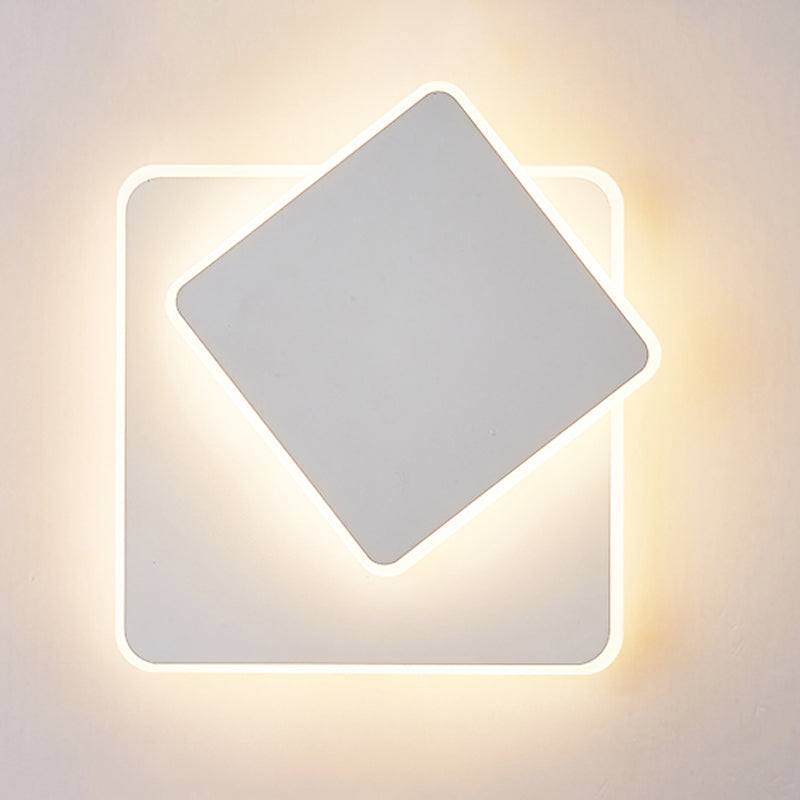 Rotatable Wall Mount Lamp Fixture LED Wall Sconce for Bedroom Indoor Bedside