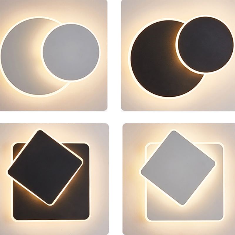 Rotatable Wall Mount Lamp Fixture LED Wall Sconce for Bedroom Indoor Bedside