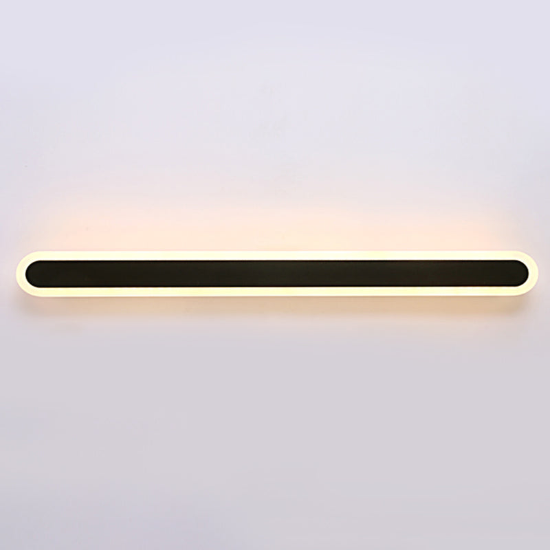 Nordic Minimalist Wall Mount Lamp Bedroom Bedside LED Line Wall Sconce Light Fixture