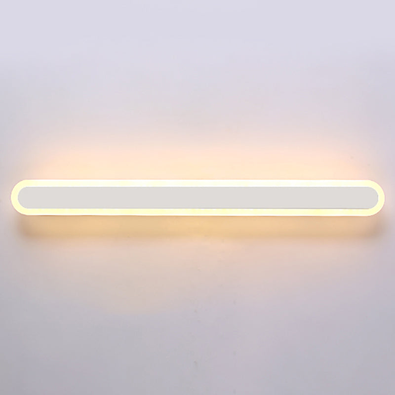 Nordic Minimalist Wall Mount Lamp Bedroom Bedside LED Line Wall Sconce Light Fixture