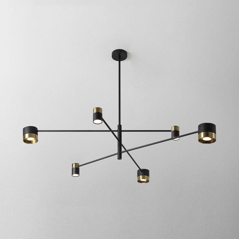 6/8 koppen plafond hanger licht postmoderne kroonluchter verlichtingsarmaturen