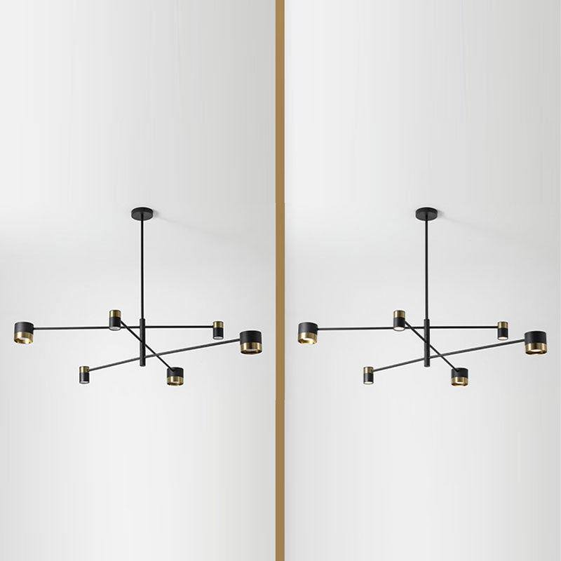 6/8 koppen plafond hanger licht postmoderne kroonluchter verlichtingsarmaturen