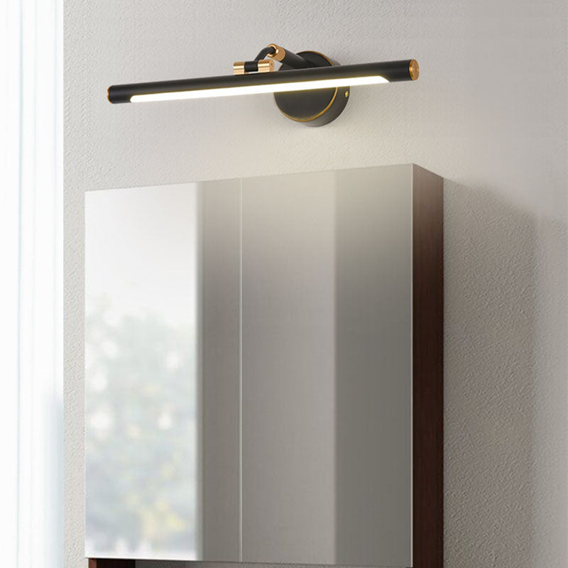 Nordic Modern Style LED Smart Mirror Lamp Flexible Mirror Light Fixture for Bathroom Washroom