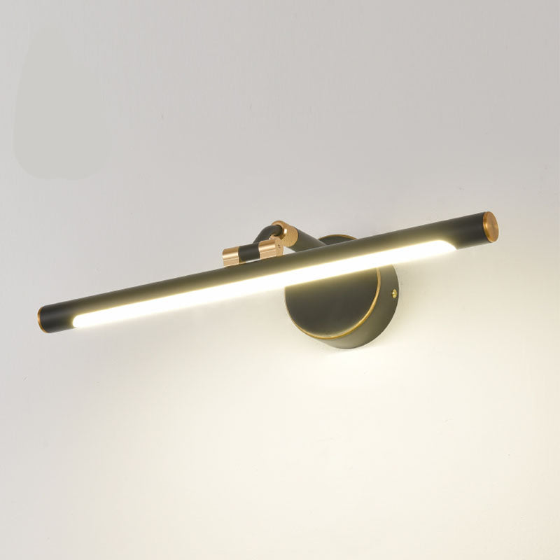 Nordic Modern Style LED Smart Mirror Lamp Flexible Mirror Light Fixture for Bathroom Washroom