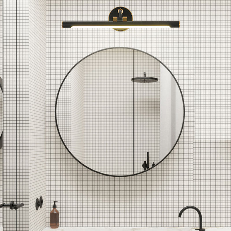 Nordic Modern Style LED Smart Mirror Lamp Flexible Mirror Light Fixture for Bathroom Washroom