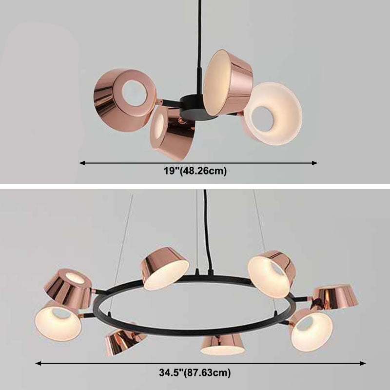 LED Ceiling Pendant Light Contemporary Chandelier Lighting Fixtures for Living Room Dinning Room