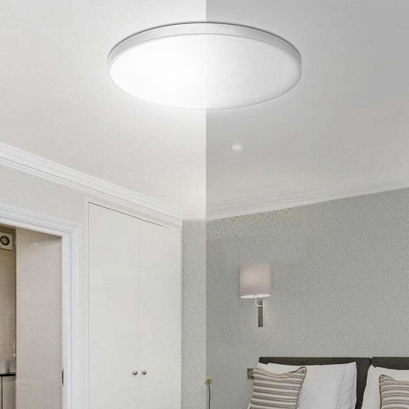 Circolo Camera Da Letto Flush Montaggio Soffitto Light Acrilico RGB Simple Flush Montaggio Illuminazione in bianco