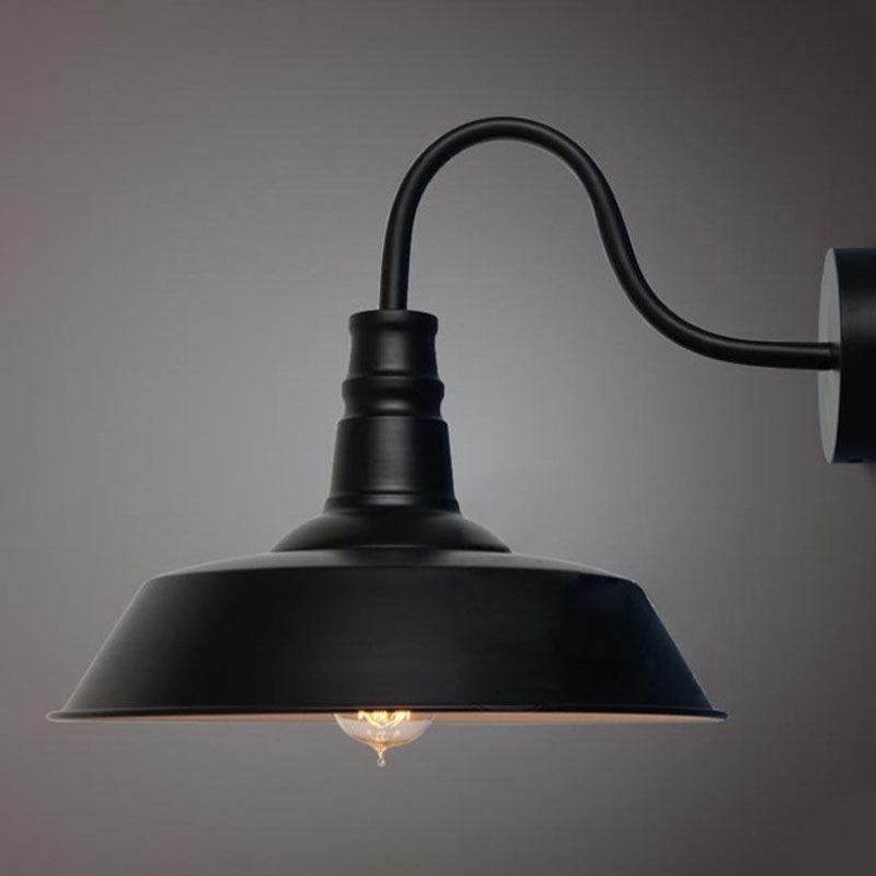 Accesorio de lámpara de montaje en la pared al aire libre de interior estilo American Industry Flexure