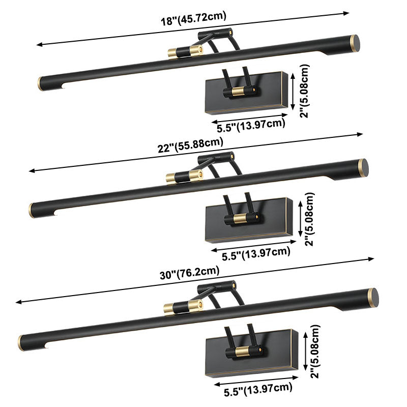 Modern Style LED Smart Mirror Lamp Flexible Mirror Light Fixture for Bathroom Washroom