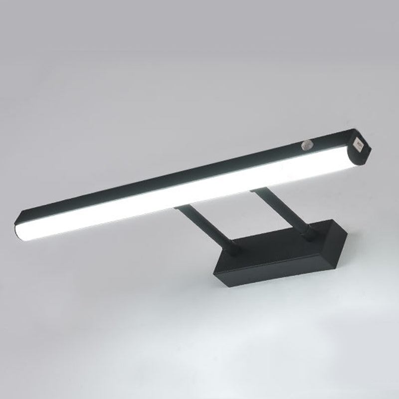 Modern Style LED Smart Mirror Lamp Fixture Adjustable Mirror Light Fixture for Bathroom Washroom