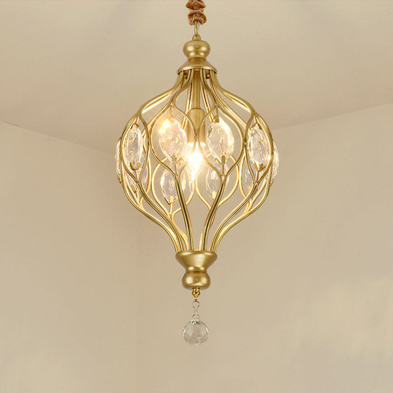 Éclairage de pendentif rond