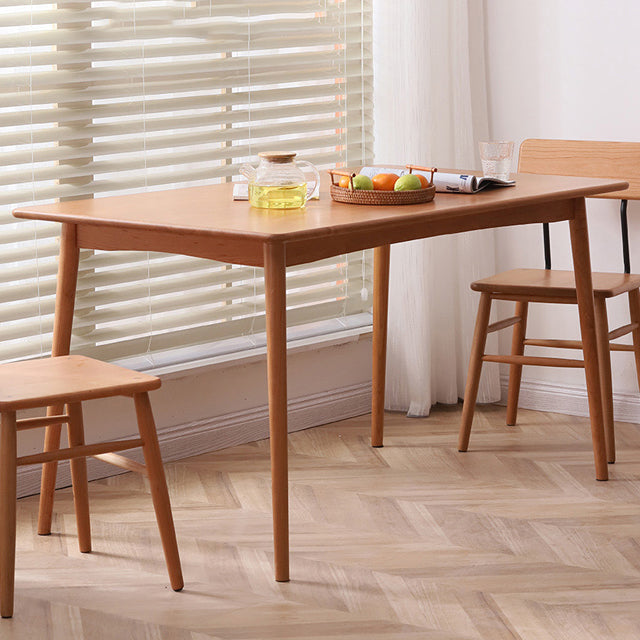 Modern Style Solid Wood Furniture 4-foot Dining Site Table for Dining Room