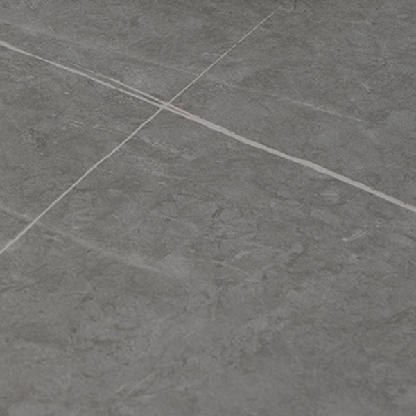 Industrial Dining Room Table Sintered Stone Table with Black Base for Home Kitchen Dinner