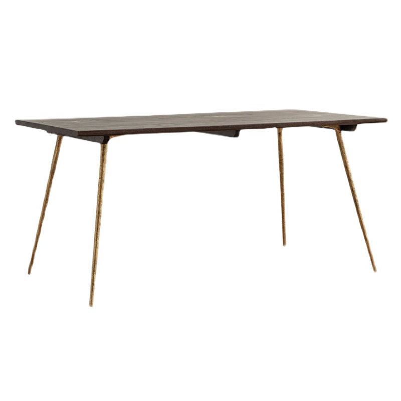 Muebles para el hogar de 4 pies de rectángulo de 4 pies Mesa de comedor de madera maciza para el hogar