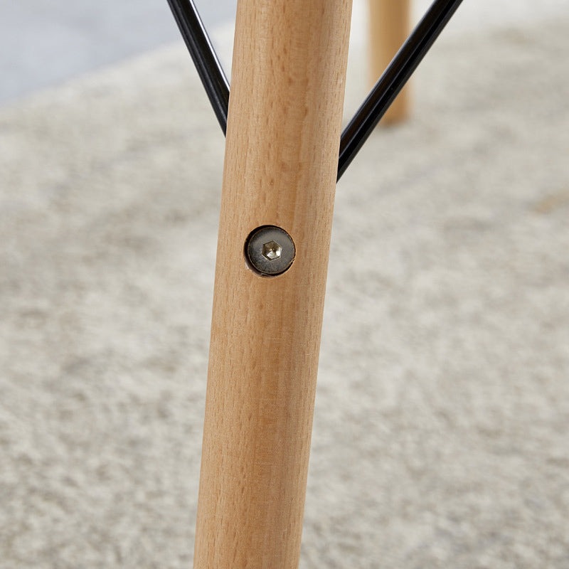 Hedendaagse stijl Beech Wood stoel Solid Back Side Kitchen Dining Stoelen