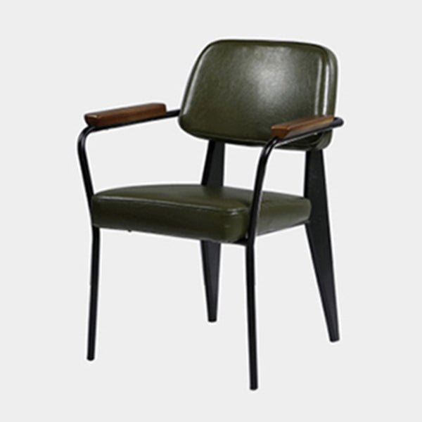 Eigentijdse metalen eetkamerstoelen openen ruglucht fauteuil voor huis voor huisgebruik