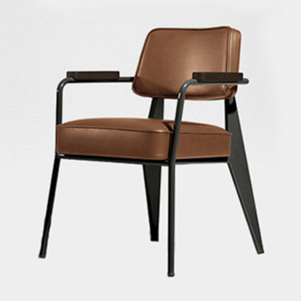 Eigentijdse metalen eetkamerstoelen openen ruglucht fauteuil voor huis voor huisgebruik