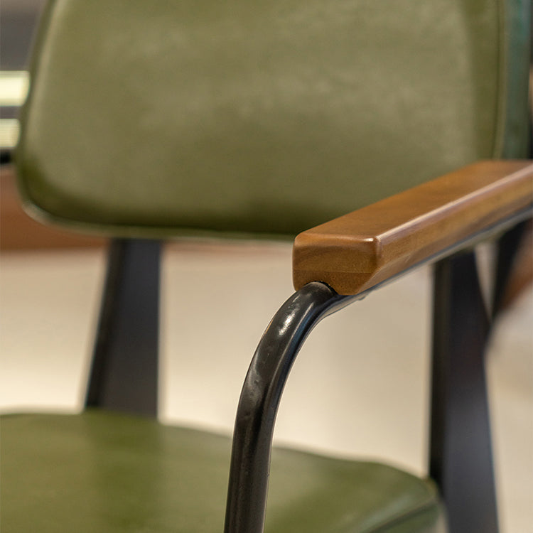 Eigentijdse metalen eetkamerstoelen openen ruglucht fauteuil voor huis voor huisgebruik