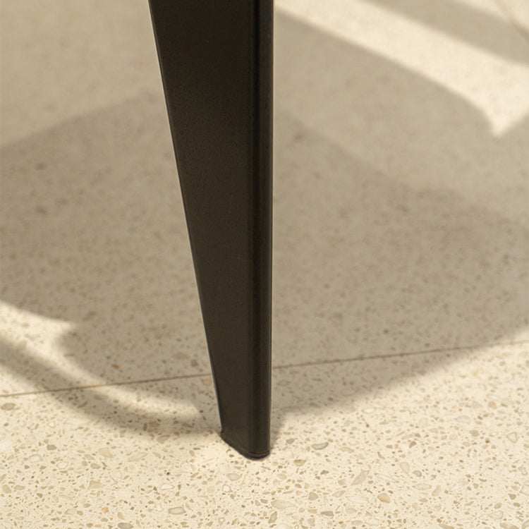 Eigentijdse metalen eetkamerstoelen openen ruglucht fauteuil voor huis voor huisgebruik