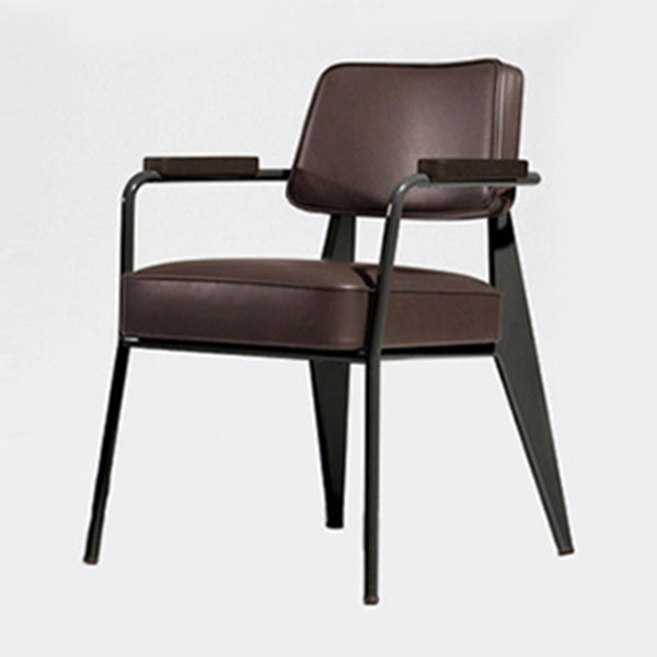 Eigentijdse metalen eetkamerstoelen openen ruglucht fauteuil voor huis voor huisgebruik