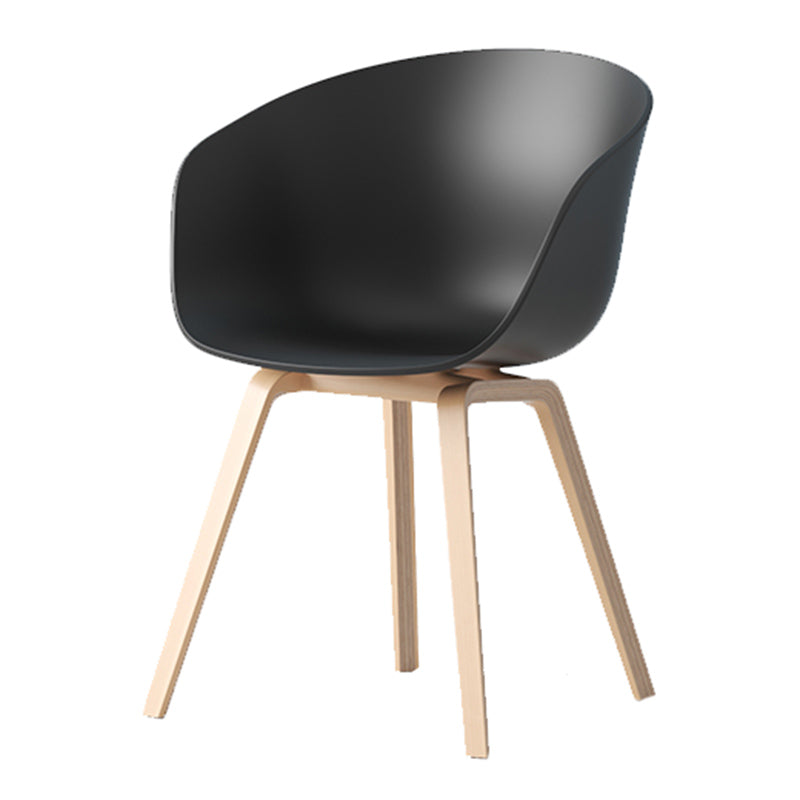 Sedie da pranzo in stile contemporaneo sedie da cucina con gambe in legno