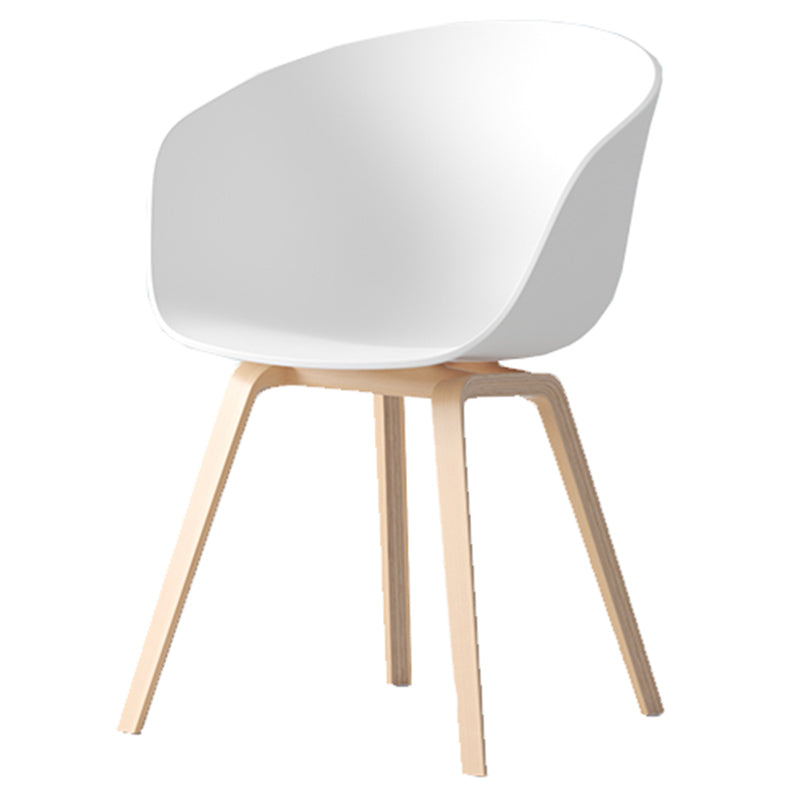 Sedie da pranzo in stile contemporaneo sedie da cucina con gambe in legno