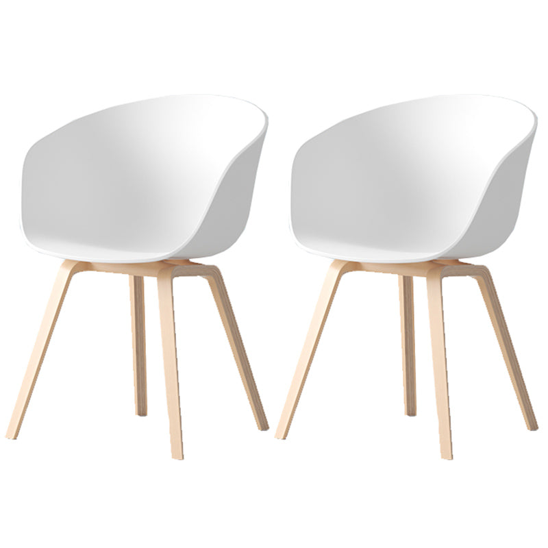 Sedie da pranzo in stile contemporaneo sedie da cucina con gambe in legno