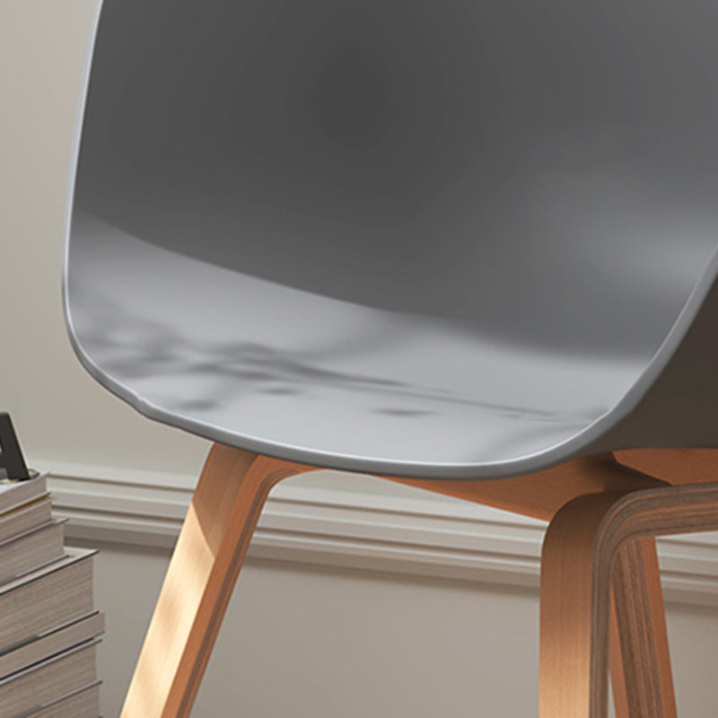 Sedie da pranzo in stile contemporaneo sedie da cucina con gambe in legno