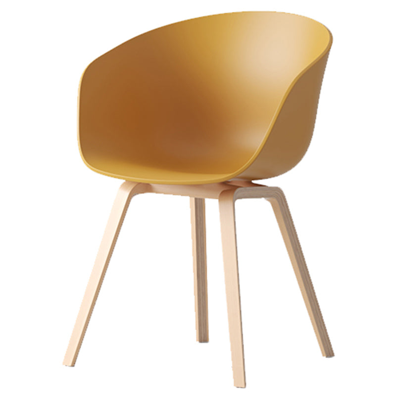 Sedie da pranzo in stile contemporaneo sedie da cucina con gambe in legno