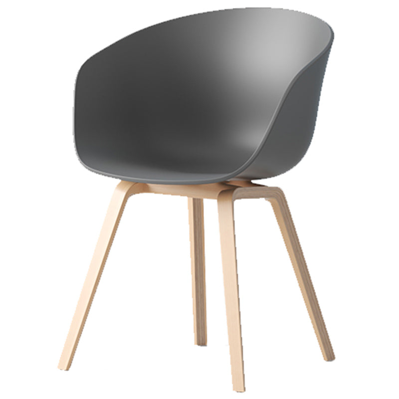 Sedie da pranzo in stile contemporaneo sedie da cucina con gambe in legno