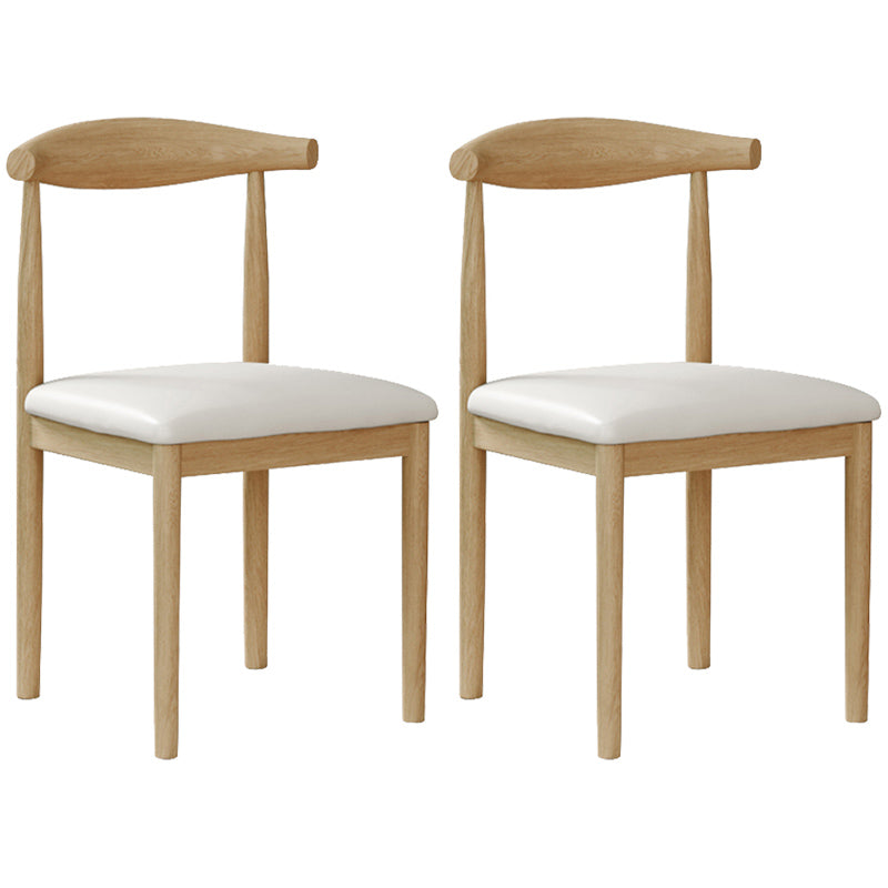 Contemporary Style Metal Chair Set Open Back Side Kitchen Dining Rooms Chair