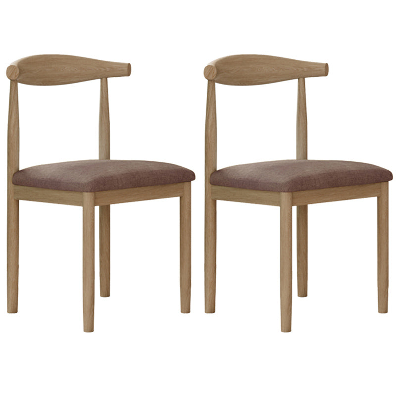 Contemporary Style Metal Chair Set Open Back Side Kitchen Dining Rooms Chair