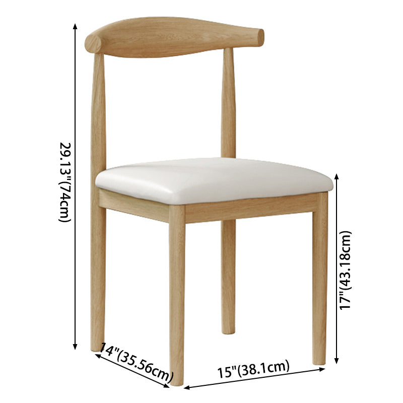 Contemporary Style Metal Chair Set Open Back Side Kitchen Dining Rooms Chair