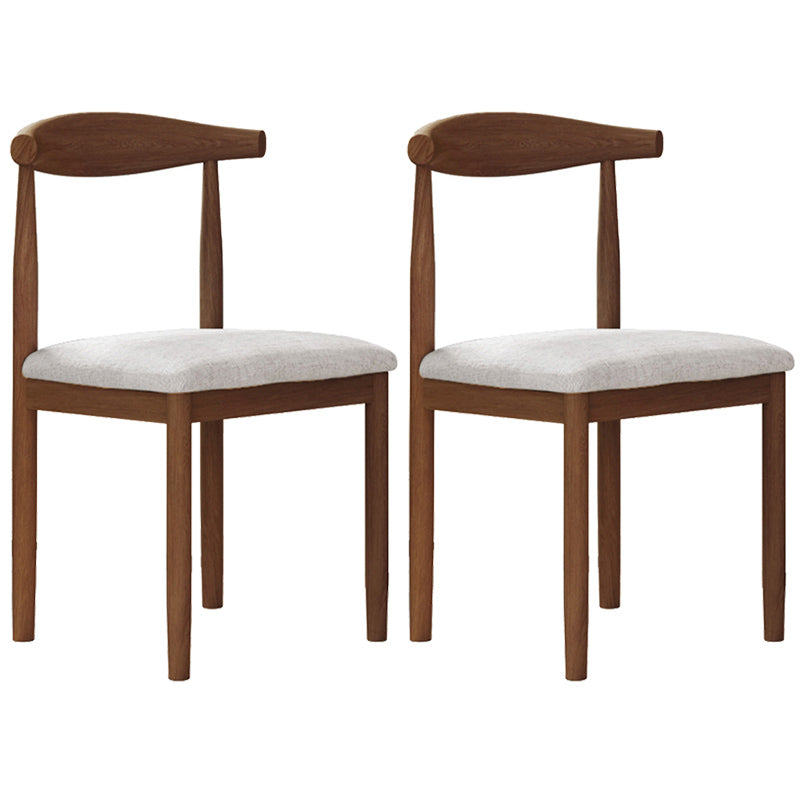 Contemporary Style Metal Chair Set Open Back Side Kitchen Dining Rooms Chair