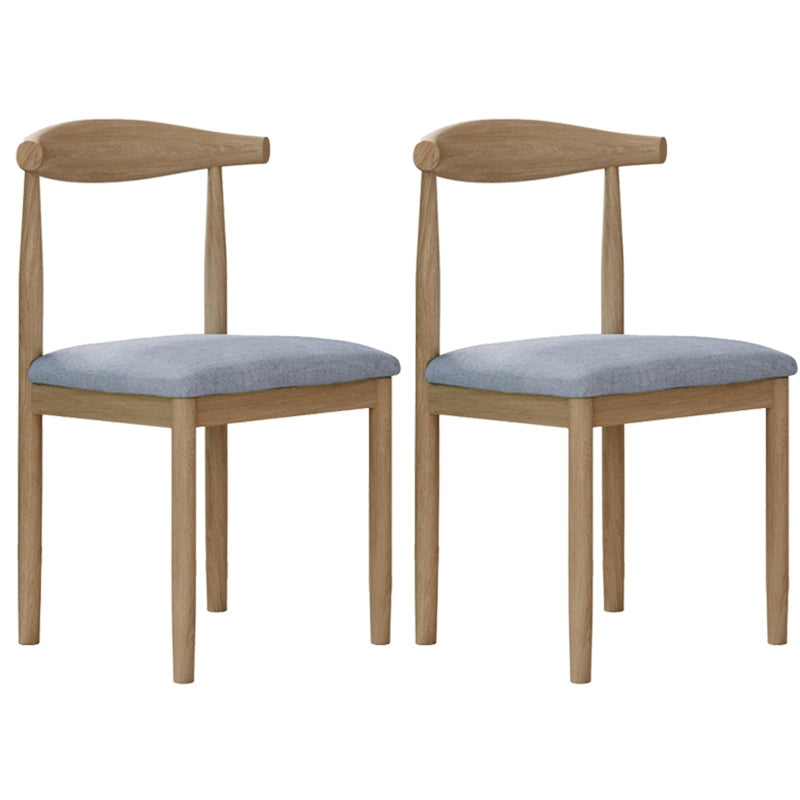Contemporary Style Metal Chair Set Open Back Side Kitchen Dining Rooms Chair