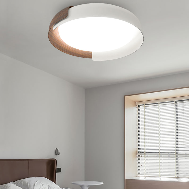 Plafonnier géométrique encastré, plafonnier moderne pour chambre à coucher