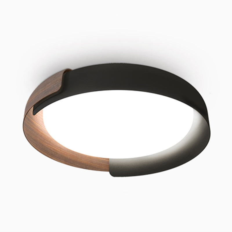 Plafonnier géométrique encastré, plafonnier moderne pour chambre à coucher