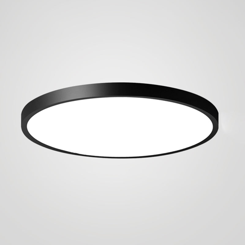 Lámpara de techo redonda empotrada Lámpara de techo empotrada contemporánea