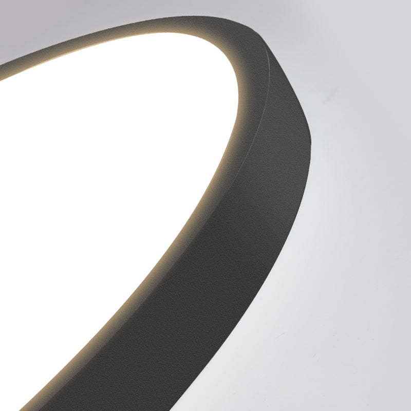 Lámpara de techo redonda empotrada Lámpara de techo empotrada contemporánea